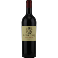 Photographie d'une bouteille de vin rouge dompierre pauillac