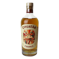 Photographie d'une bouteille de Rhum Cihuatan Cinabrio 12 ans 70CL 40°.