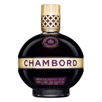 Photographie d'une bouteille de Chambord Liqueur Royale de Framboise