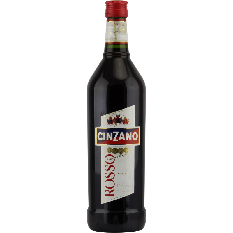Photographie d'une bouteille de cinzano rosso