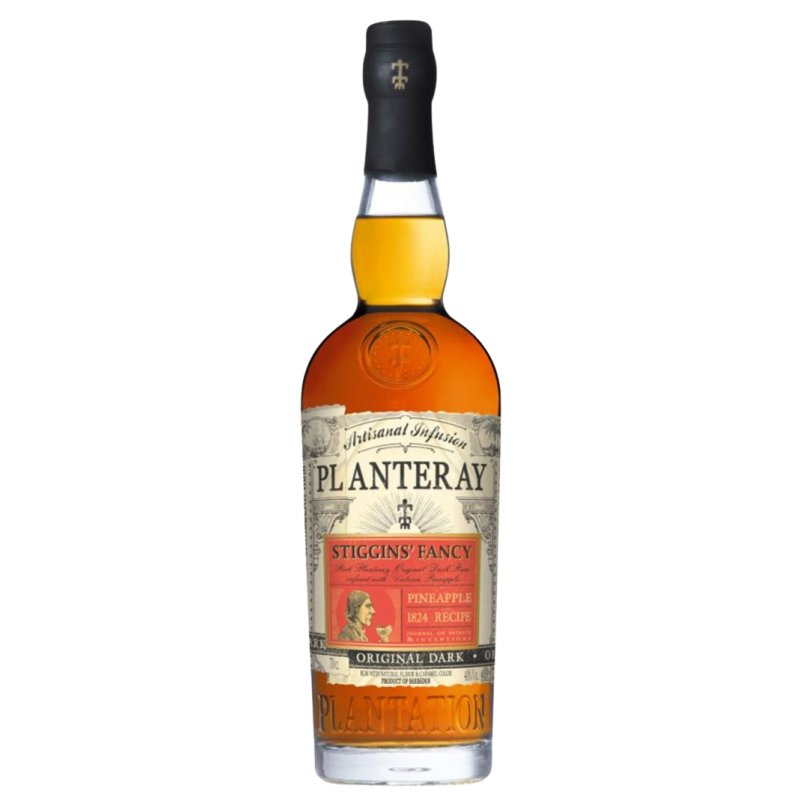 Photographie d'une bouteille de Planteray Stiggins Fancy Pienapple 70 cl