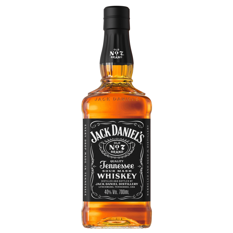 Photographie d'une bouteille de Whisky Jack Daniel's