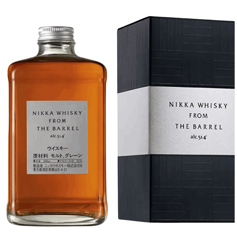 Photographie d'une bouteille de Whisky Nikka From the Barrel