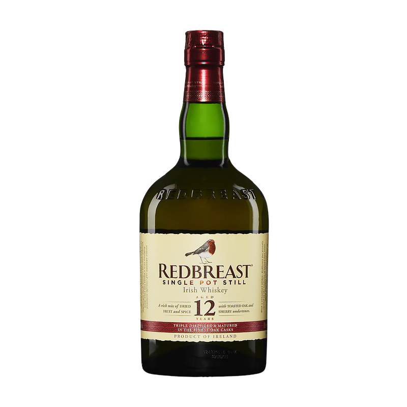 Photographie d'une bouteille de Whisky The Redbreast Single Pot Still
