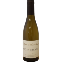 Photographie d'une bouteille de vin blanc les vignes st germain