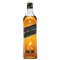 Photographie d'une bouteille de Whisky Johnnie Walker Black Label 12 ans