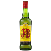 Photographie d'une bouteille de Whisky J&B