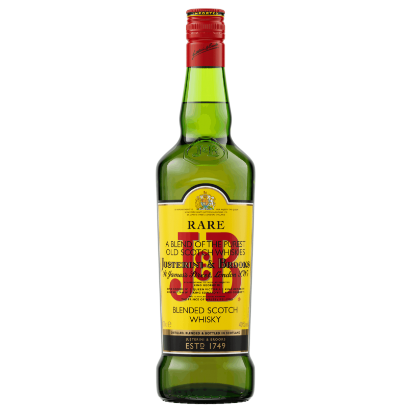 Photographie d'une bouteille de Whisky J&B