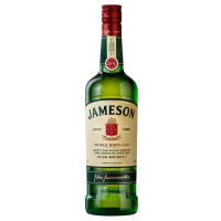 Photographie d'une bouteille de Whisky Jameson