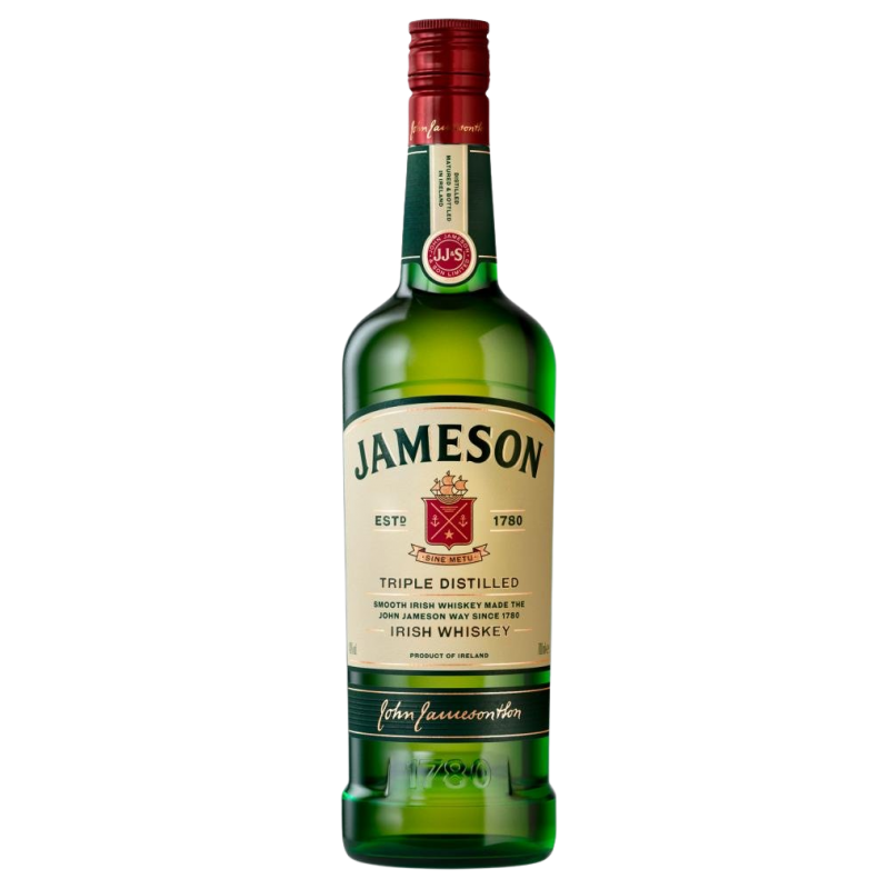 Photographie d'une bouteille de Whisky Jameson