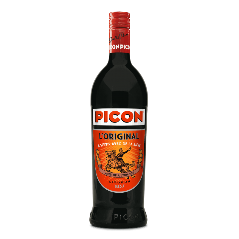 Photographie d'une bouteille de Picon Bière L