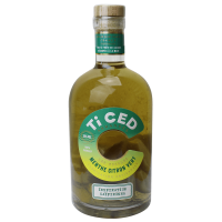 Photographie d'une bouteille de Ti Chaça de Ced Menthe Citron Vert