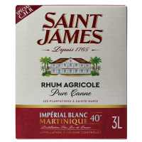 Photographie d'une bouteille de RHUM SAINT JAMES IMPERIAL BLANC