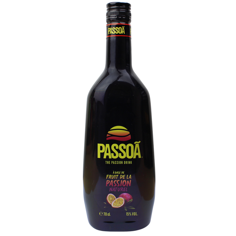 Photographie d'une bouteille de passoa passion 70 cl 15°