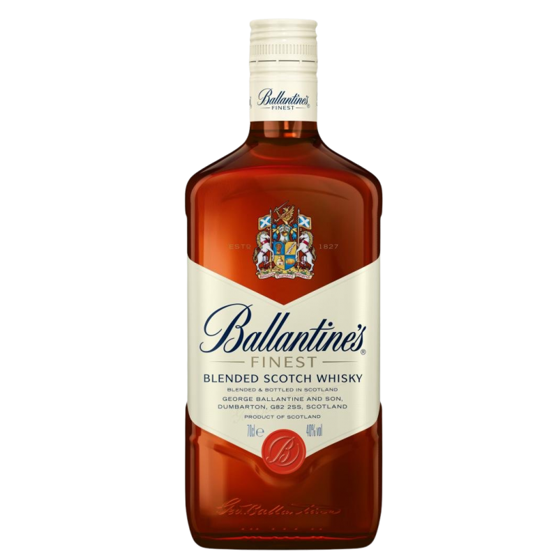 Photographie d'une bouteille de Whisky Ballantine's Finest