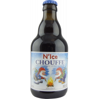 Photographie d'une bouteille de bière Nice Chouffe 33cl