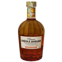 Photographie d'une bouteille de liqueur de shrubb clément