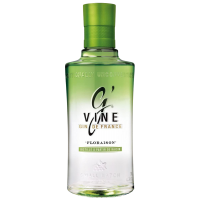 Photographie d'une bouteille de Gin G Vine Floraison