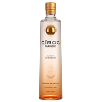 Photographie d'une bouteille de Vodka Ciroc Mango