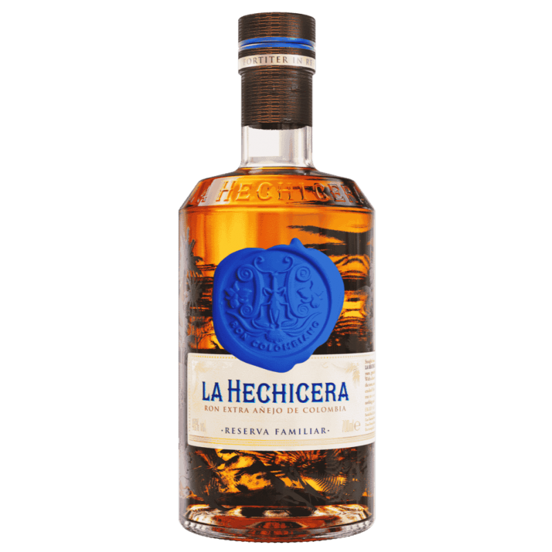 Photographie d'une bouteille de Rhum La Hechicera