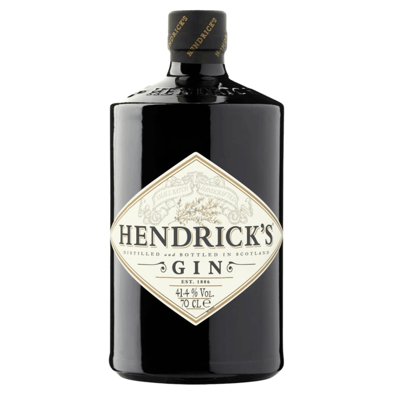 Photographie d'une bouteille de Gin Hendrick's Scotland