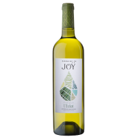 Photographie d'une bouteille de vin blanc DOMAINE DE JOY L'ECLAT SEC