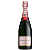 Photographie d'une bouteille de CHAMPAGNE MOET ET CHANDON ROSE IMPERIAL