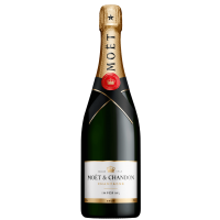 Photographie d'une bouteille de Champagne Moët et Chandon Imperial Brut
