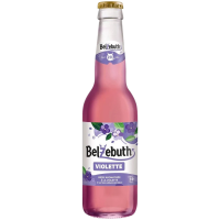 Photographie d'une bouteille de bière Belzebuth Violette 33cl