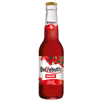 Photographie d'une bouteille de bière Belzebuth Rouge 33cl