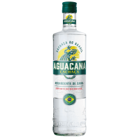 Photographie d'une bouteille de Aguacana Cachaça