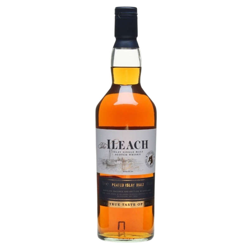 Photographie d'une bouteille de Whisky Ileach Islay 70 cl