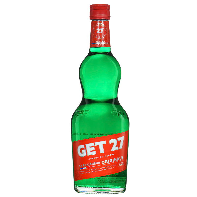 Photographie d'une bouteille de Get 27