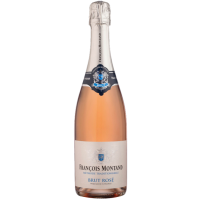 Photographie d'une bouteille de Méthode Traditionnelle François Montand Rosé 75 cl