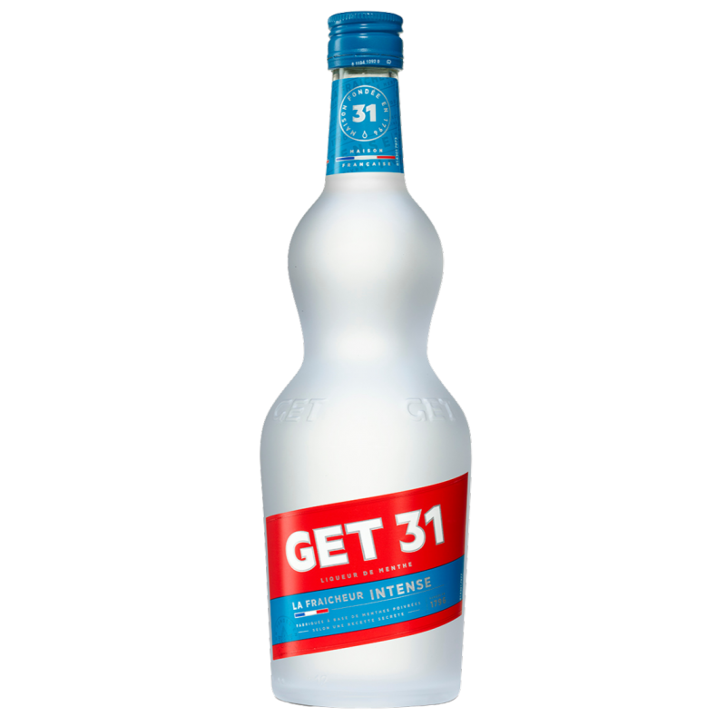 Photographie d'une bouteille de Get 31 Menthe Glaciale