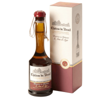 Photographie d'une bouteille de Calvados Château du Breuil 8 ans