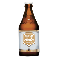 Photographie d'une bouteille de bière Chimay Triple 33cl