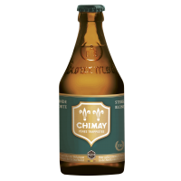 Photographie d'une bouteille de bière Chimay 150 33cl
