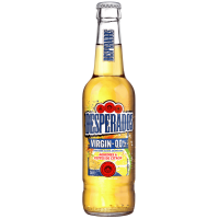 Photographie d'une bouteille de bière Desperados Virgin Zero 33cl