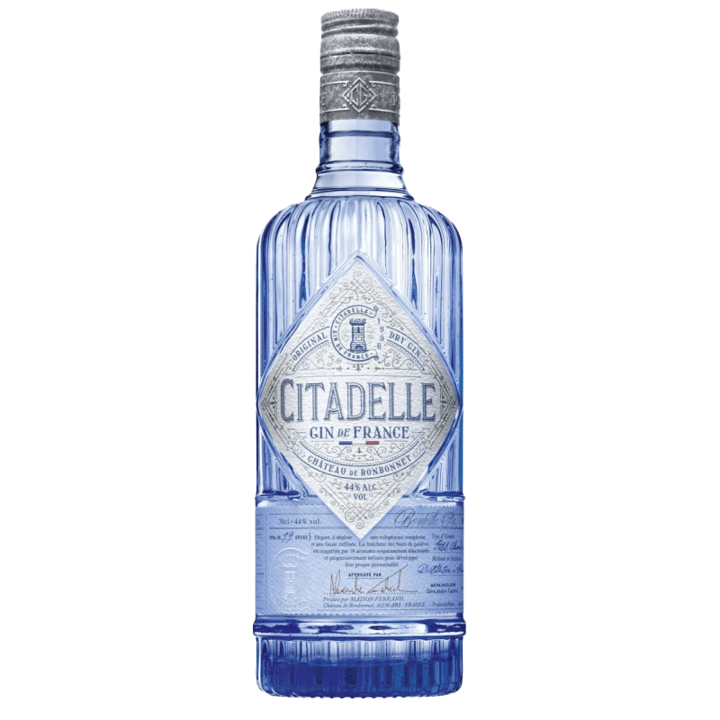 Photographie d'une bouteille de Gin Citadelle Original Dry Gin