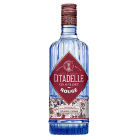 Photographie d'une bouteille de Gin Citadelle Rouge