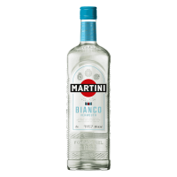 Photographie d'une bouteille de martini bianco