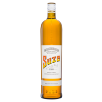 Photographie d'une bouteille de suze