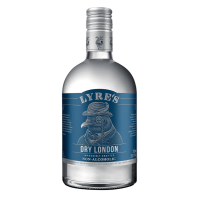Photographie d'une bouteille de Lyre's Dry London Spirit Gin sans alcool 70 cl