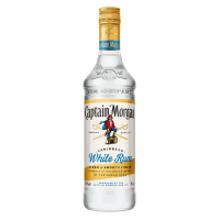 Photographie d'une bouteille de Captain Morgan Caribbean White