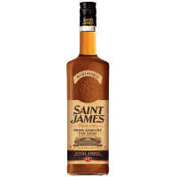 Photographie d'une bouteille de Rhum Saint James Royal Ambré L