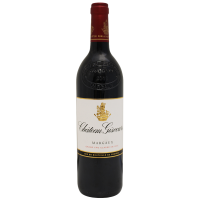 Photographie d'une bouteille de vin rouge chateau giscours margaux aoc rouge 2023 75 cl cb