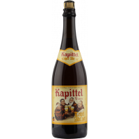 Photographie d'une bouteille de bière Kapittel Watou Tripel 75cl