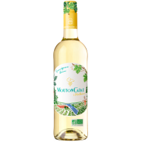 Photographie d'une bouteille de vin blanc Mouton Cadet Nathan Bordeaux Bio AOC Blanc 75 cl