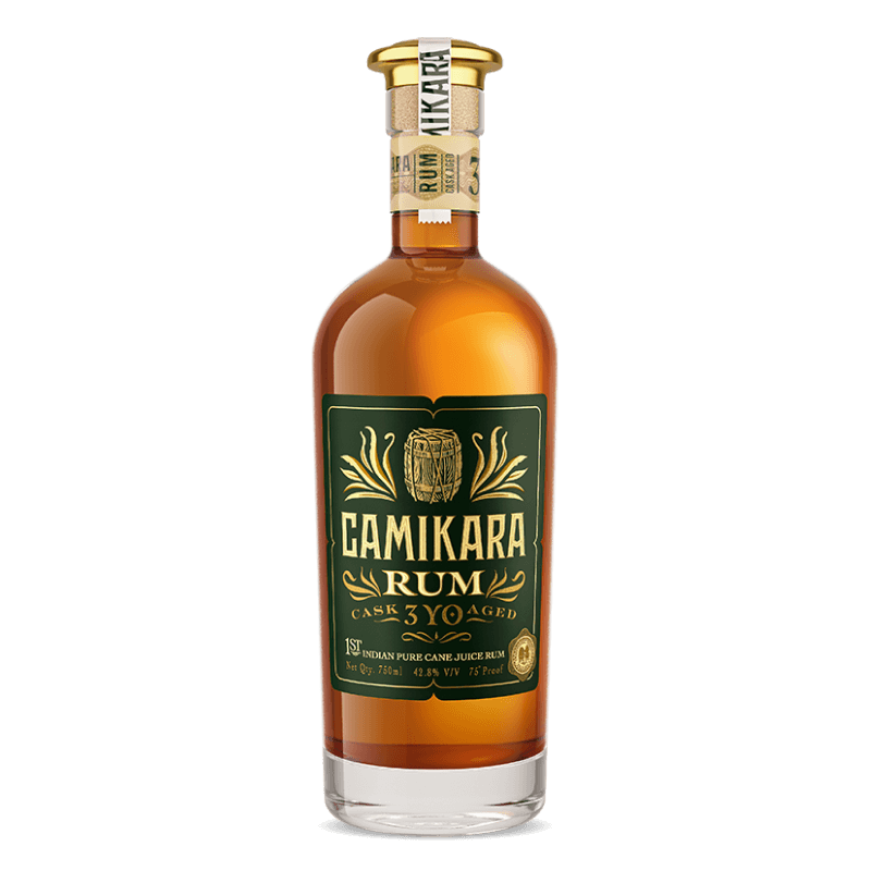 Photographie d'une bouteille de Rhum Camikara 3 ans 70 cl